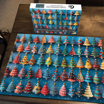Candy Christmas Tree Jigsaw Puzzle 1000 pezzi
